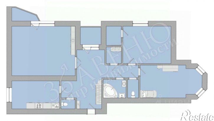 3-комн квартира улица Ломоносова, 114/10,  д. 114/10