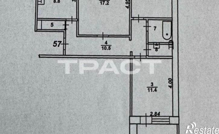 3-комн квартира улица Димитрова, 153,  д. 153