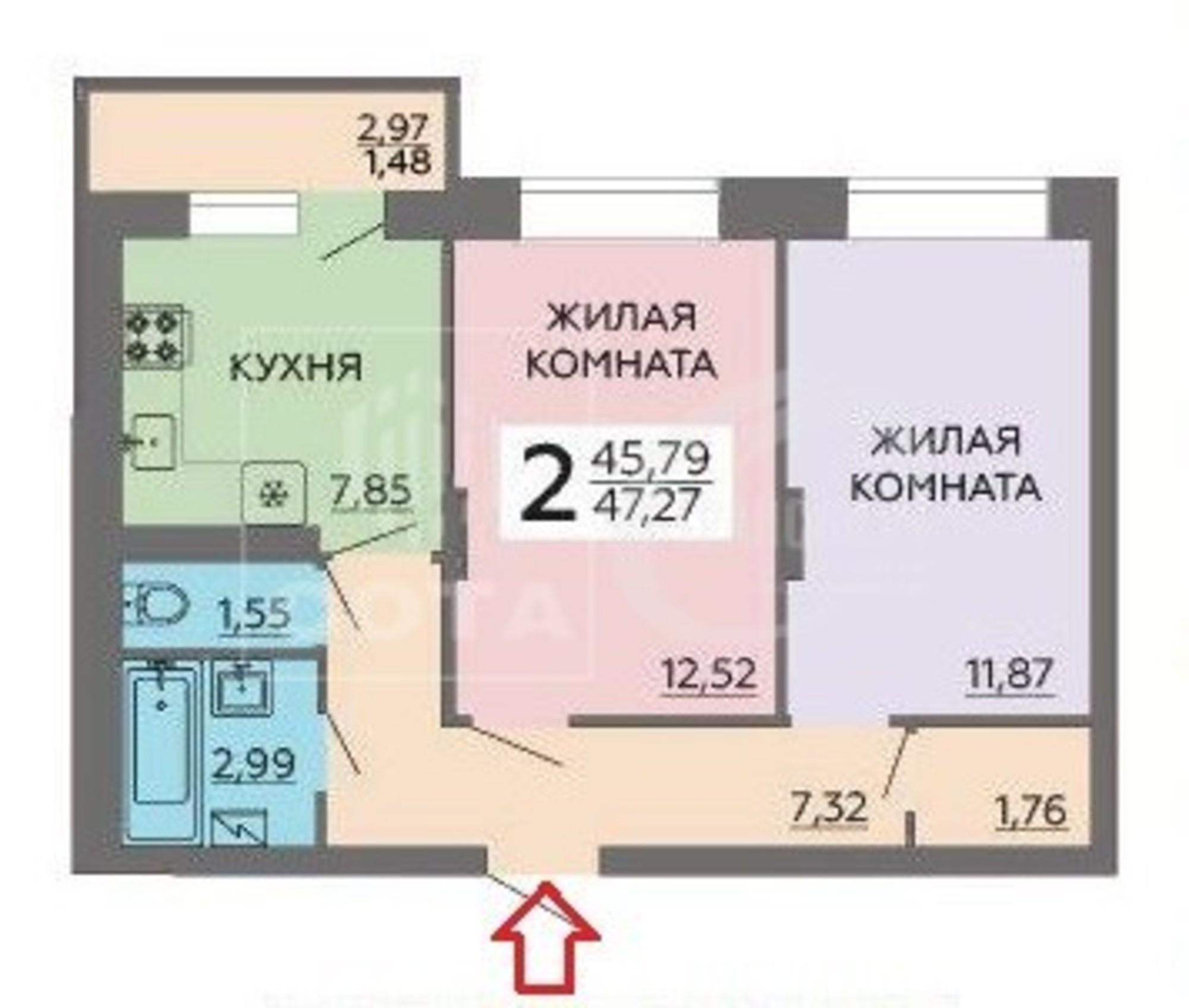 Купить квартиру за 5 400 000 рублей на Независимости улица, 78к1