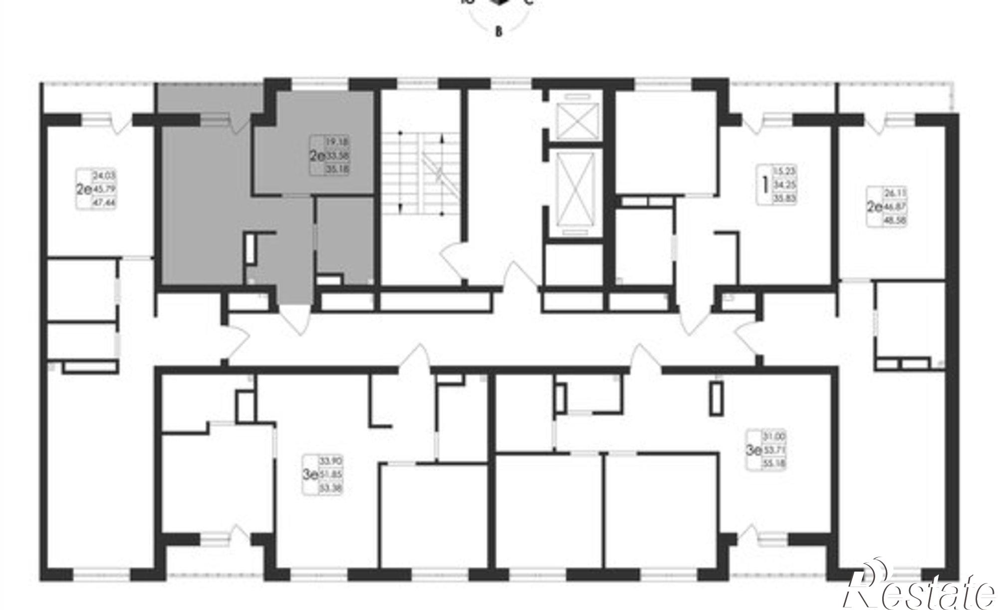 Купить квартиру за 6 055 110 рублей на ул Ключевая, 1В