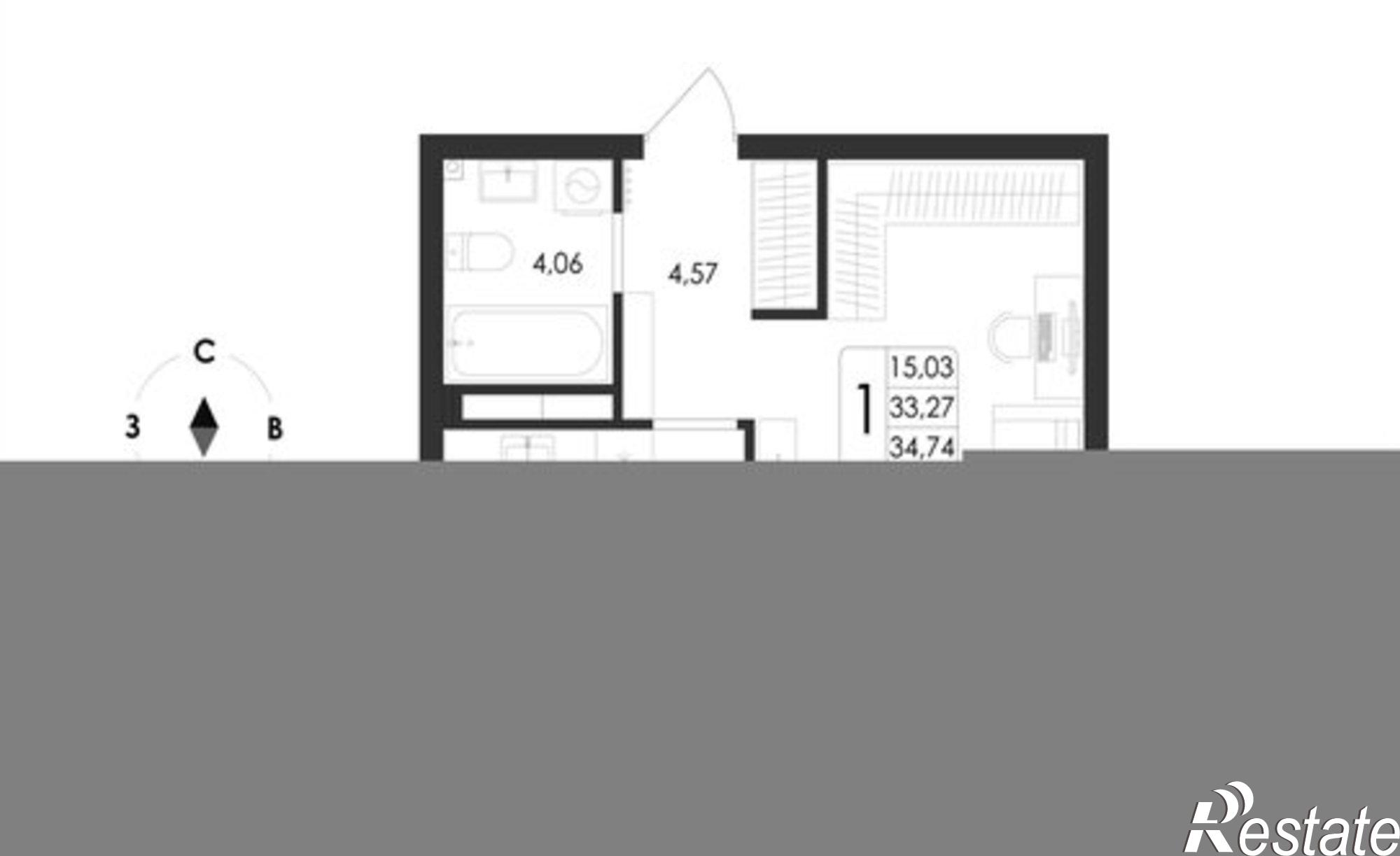 Купить квартиру за 5 934 430 рублей на проспект Патриотов, поз. 7