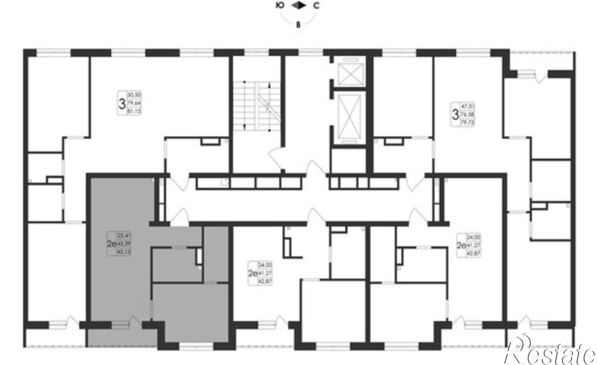 Купить квартиру за 7 502 180 рублей на проспект Патриотов, поз. 7