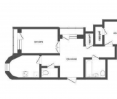 2-комн, 83кв м, этаж 3/9 ул Ломоносова, 114/10