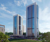 2-комн, 54кв м, этаж 13/30 ул Революции 1905 года, 31е