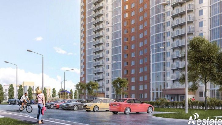 1-комн квартира в новом доме улица Полковника Богомолова, 3