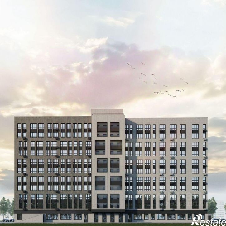 3-комн квартира в новом доме улица Любы Шевцовой, 31