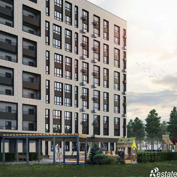 3-комн квартира в новом доме улица Любы Шевцовой, 31