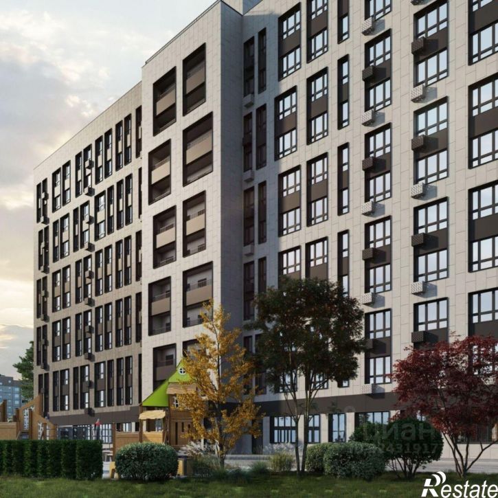 3-комн квартира в новом доме улица Любы Шевцовой, 31