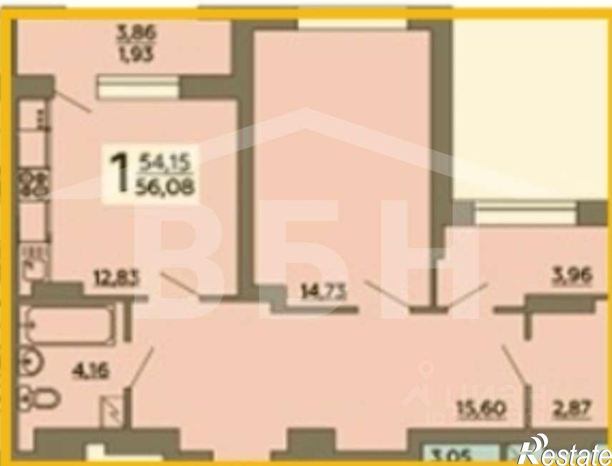 Купить квартиру за 7 582 020 рублей на улица 121-й Стрелковой Дивизии, 9