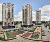 1-комн, 52кв м, этаж 19/26 ул Ворошилова, 1/4