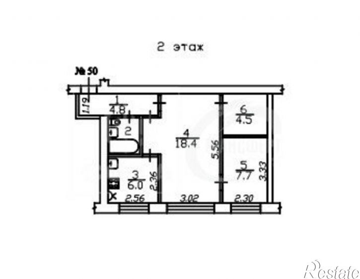 2-комн квартира ул Березовая роща, 66,  д. 66
