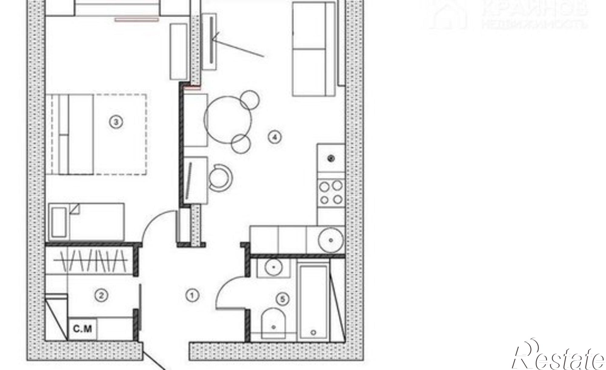 Купить квартиру за 5 300 000 рублей на улица Пирогова, 72А