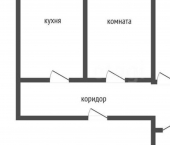 3-комн, 56кв м, этаж 2/5 ул Кирова, 1