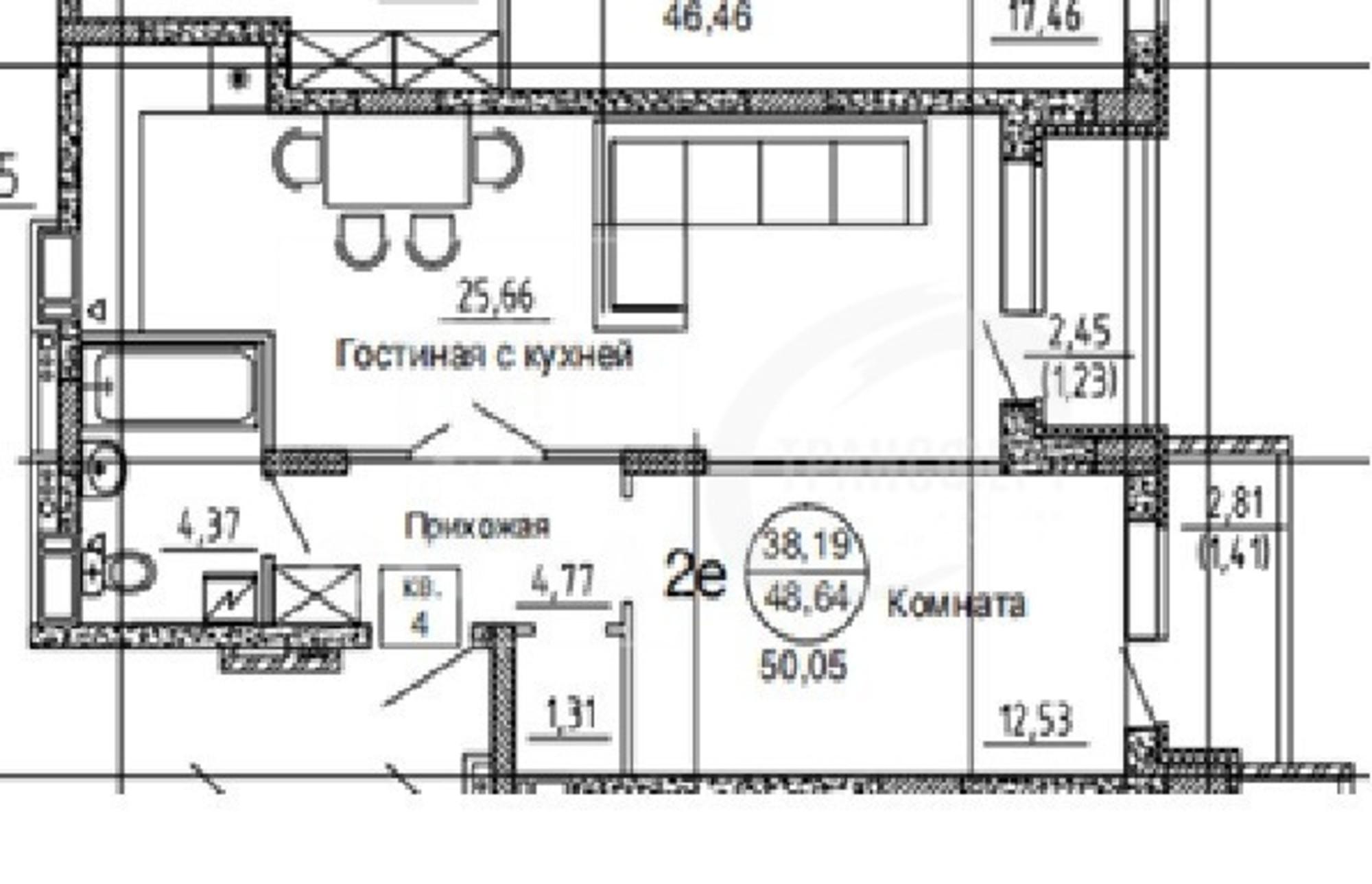 Купить квартиру за 5 950 000 рублей на Независимости улица, 78бк2