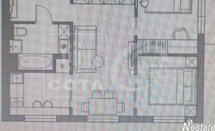 2-комн квартира пер Чаплыгина, 3,  д. 3