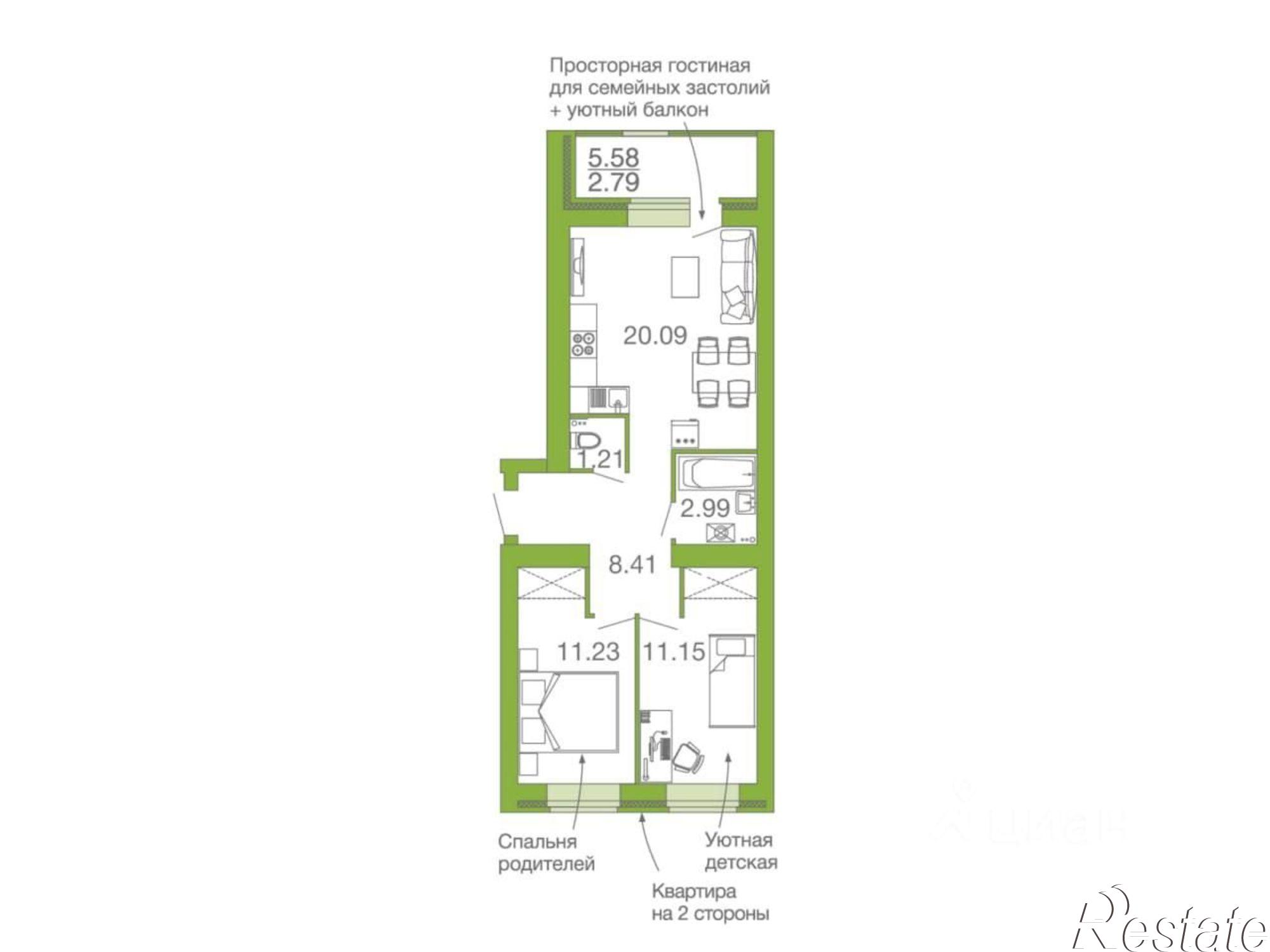Сдать квартиру за 30 000 рублей на улица Торпедо, 33А
