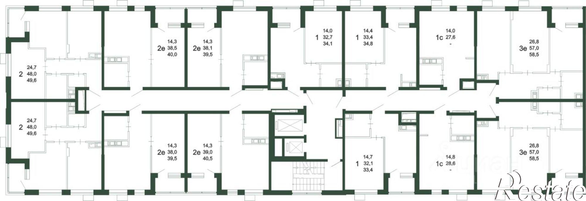 Купить квартиру за 5 754 000 рублей на бульвар Содружества, 6