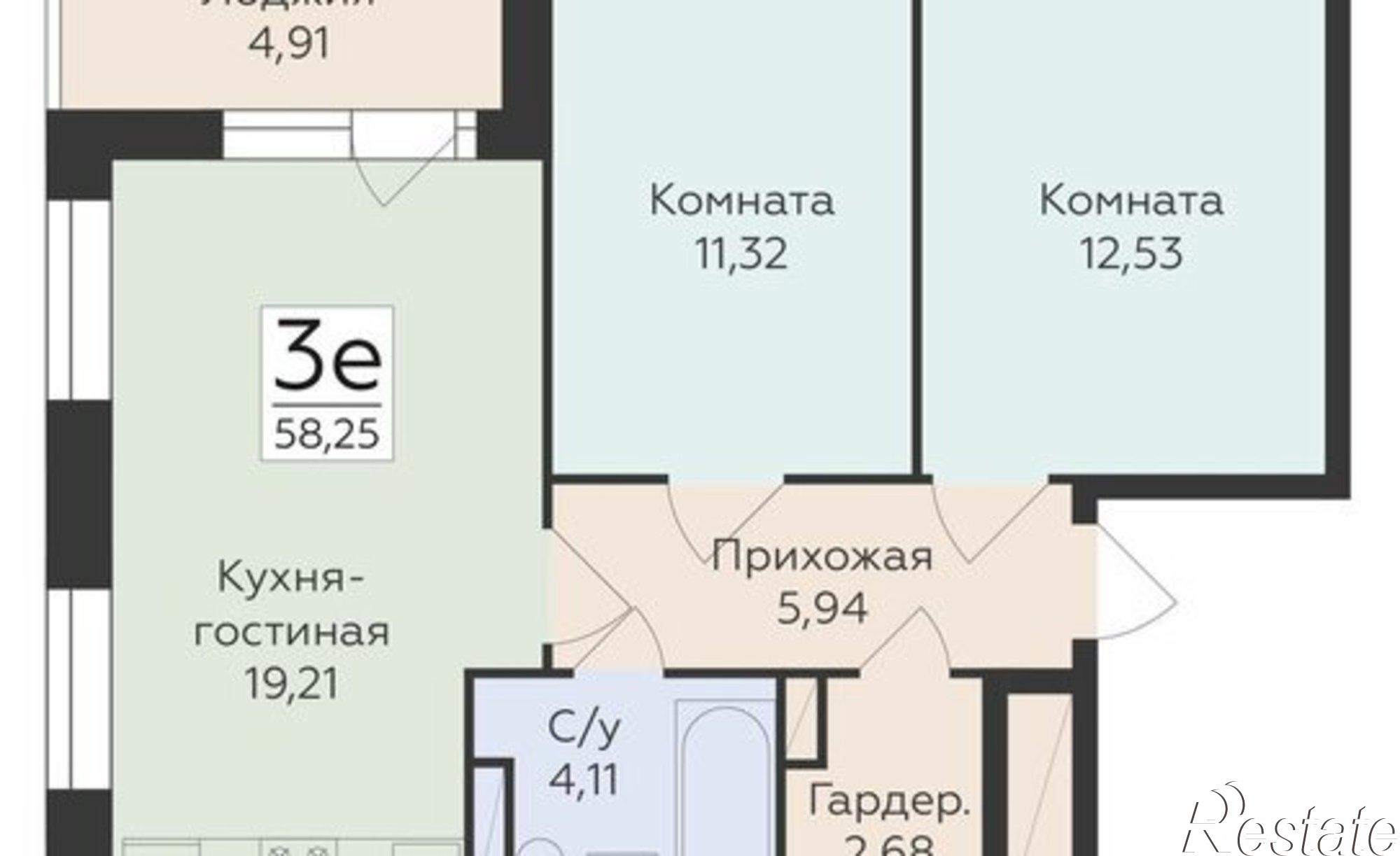 Купить квартиру за 7 852 100 рублей на ул Матросова, 64к