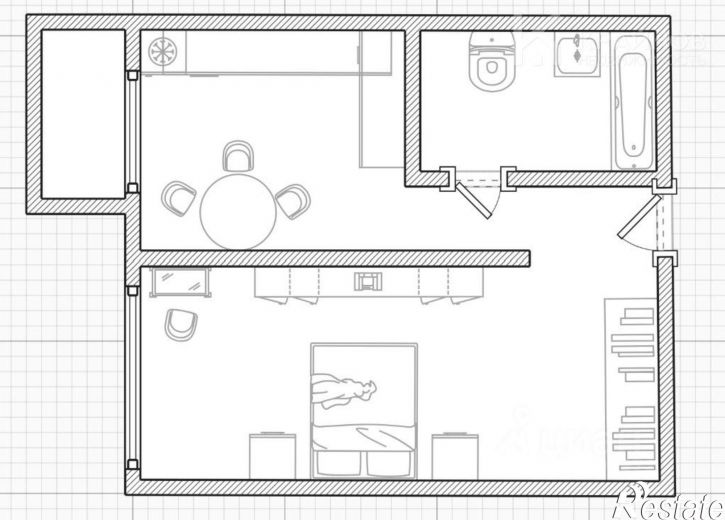 1-комн квартира ул Артамонова, 38д,  д. 38д