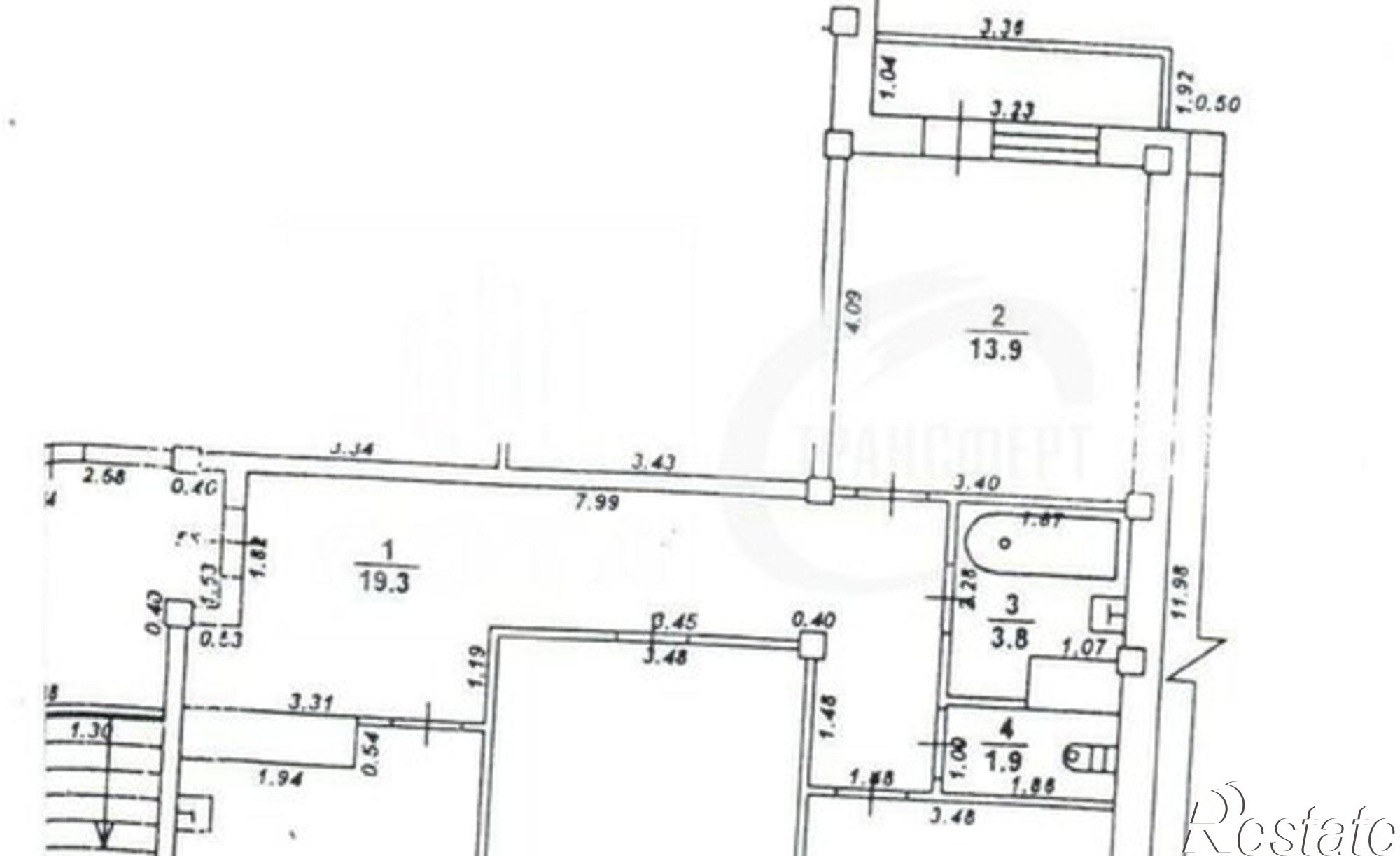 Купить квартиру за 7 799 000 рублей на ул Антокольского, 14