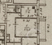 2-комн, 57.8кв м, этаж 1/5 Керамическая улица, 42