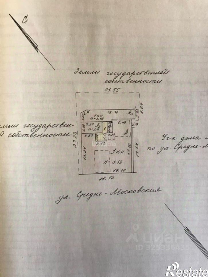 Отдельное здание ул Средне-Московская, 12б,  д. 12б