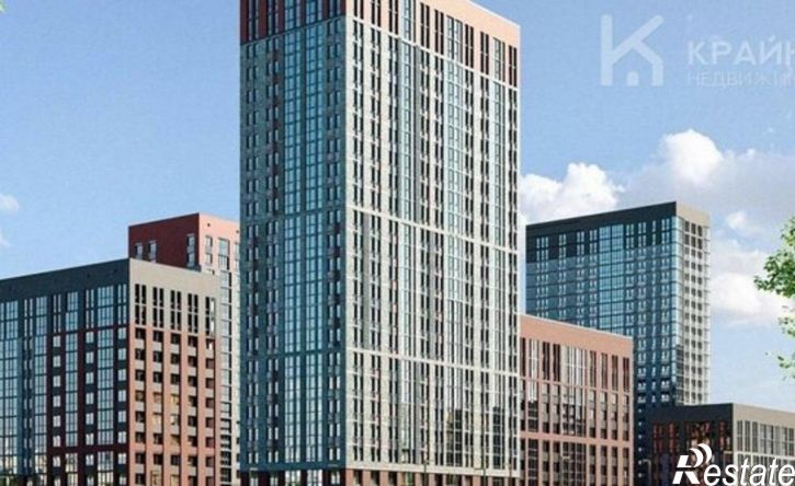 1-комн квартира в новом доме улица Матросова, 64А