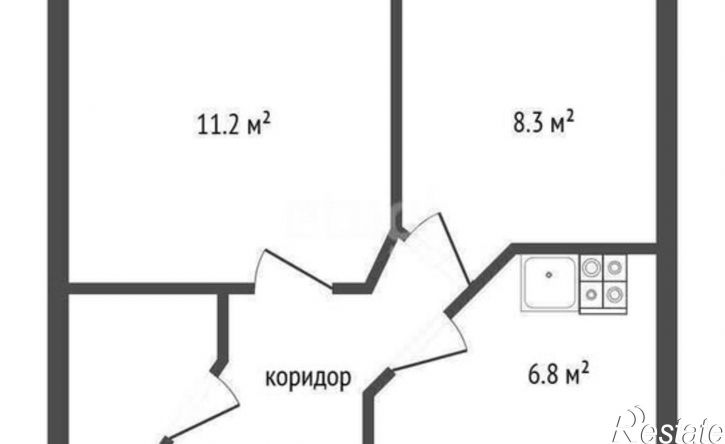 2-комн квартира ул Беляевой, 4,  д. 4