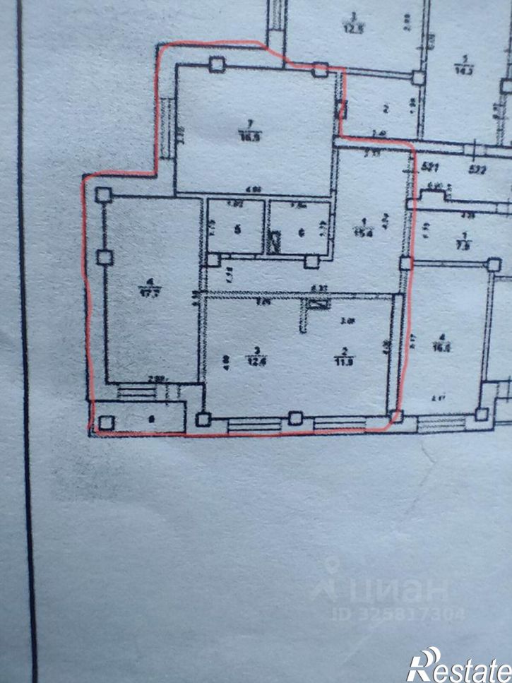 2-комн квартира улица Антонова-Овсеенко, 7Б,  д. 7Б