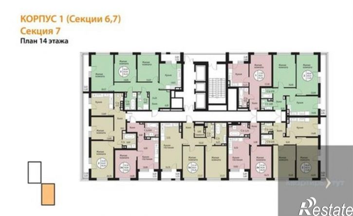 2-комн квартира Московский проспект, 132,  д. 132