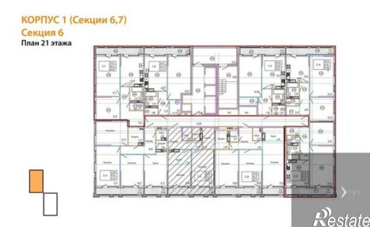 2-комн квартира Московский проспект, 132,  д. 132