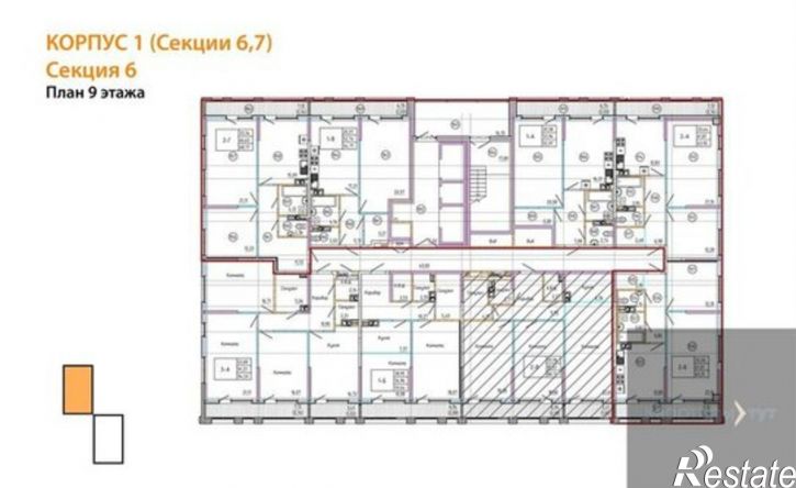2-комн квартира Московский пр-кт, 134Т,  д. 134Т
