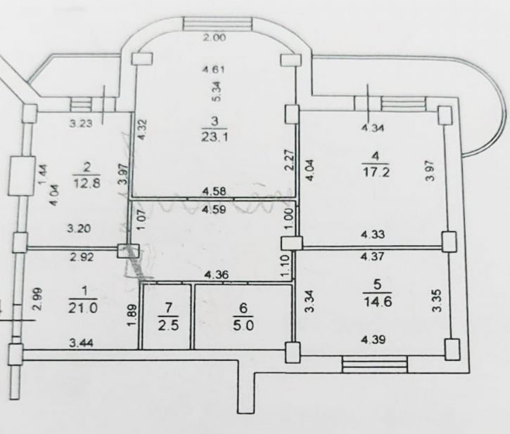 3-комн квартира Шукшина улица, 23
