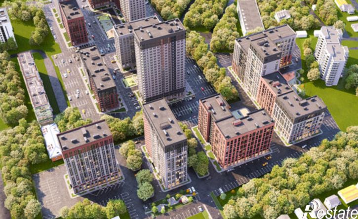 1-комн квартира в новом доме ул Матросова, 64к,  д. 64к