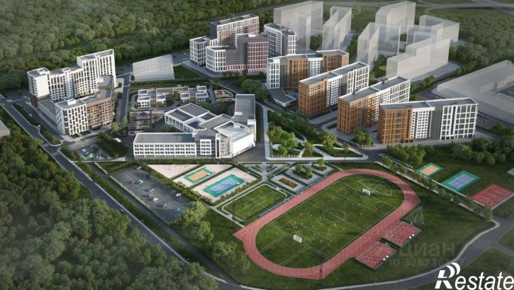 2-комн квартира в новом доме бульвар Содружества, 1,  д. 1