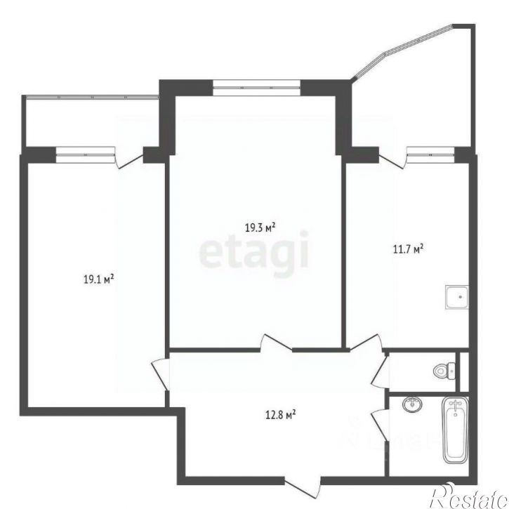 2-комн квартира Московский проспект, 104В,  д. 104В