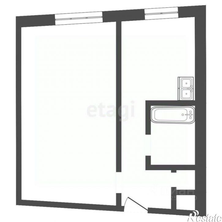 1-комн квартира ул 25 Января, 42,  д. 42