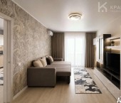 1-комн, 41кв м, этаж 8/17 ул Коренцова, 5