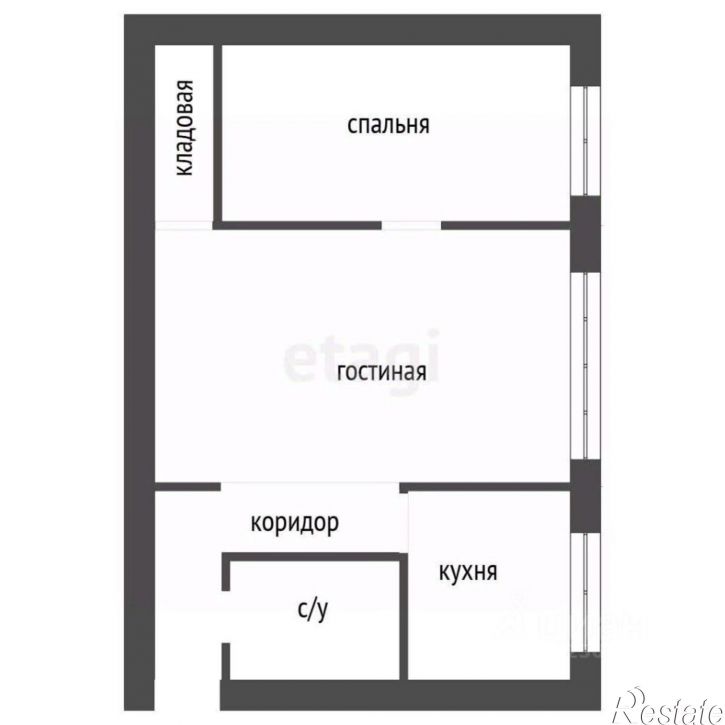 2-комн квартира ул Березовая роща, 72,  д. 72