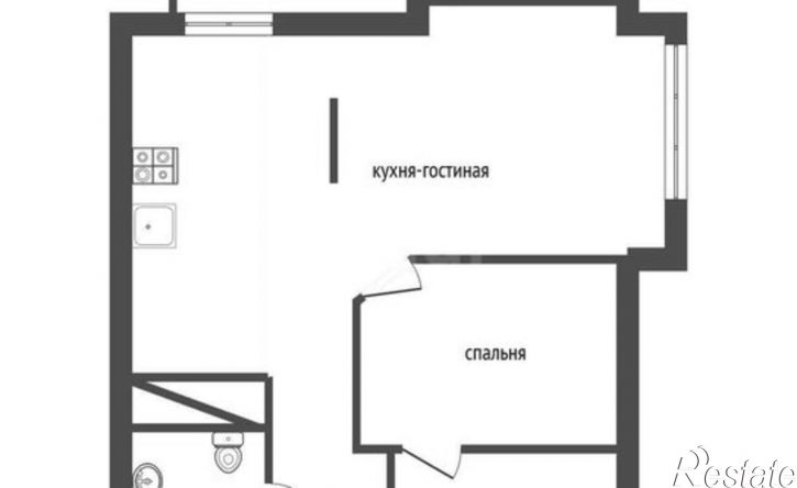 1-комн квартира ул Переверткина, 1/3,  д. 1/3