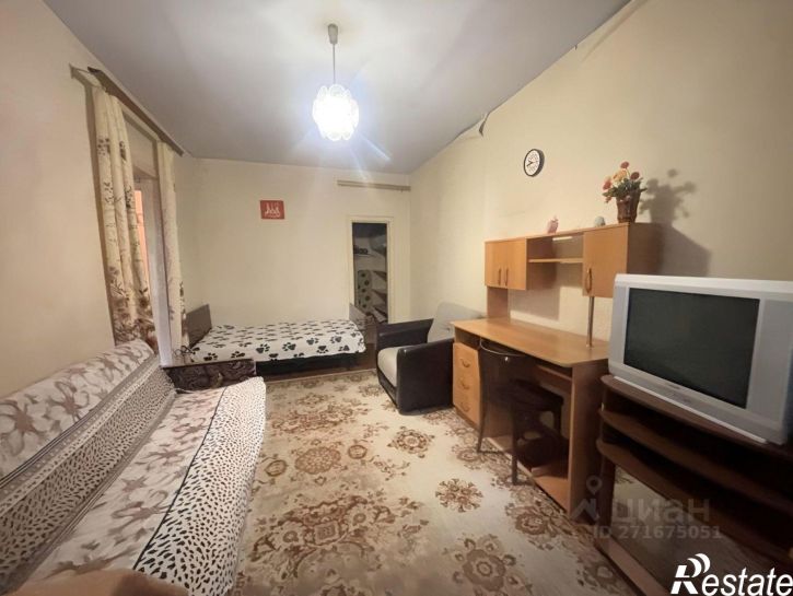 1-комн квартира улица Моисеева, 1,  д. 1
