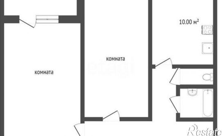 2-комн квартира ул Антокольского, 4,  д. 4