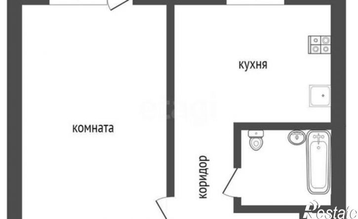 1-комн квартира улица Революции 1905 года, 49,  д. 49