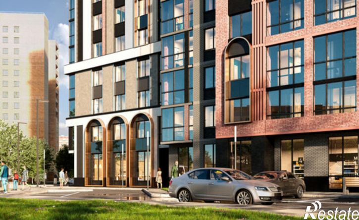 1-комн квартира в новом доме улица Чапаева, уч.68А,  д. уч.68А