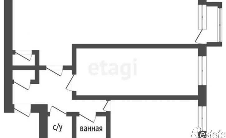 2-комн квартира ул Иркутская, 15,  д. 15