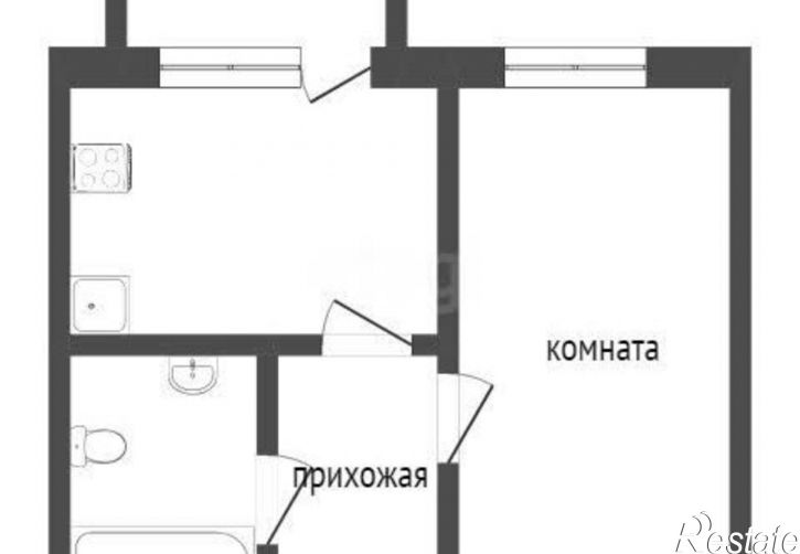 1-комн квартира Молдавский переулок, 2,  д. 2