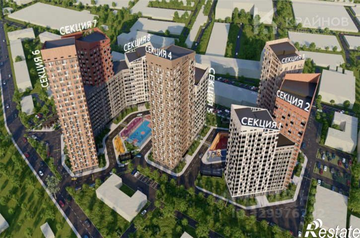 1-комн квартира в новом доме ул Электросигнальная, 9,  д. 9