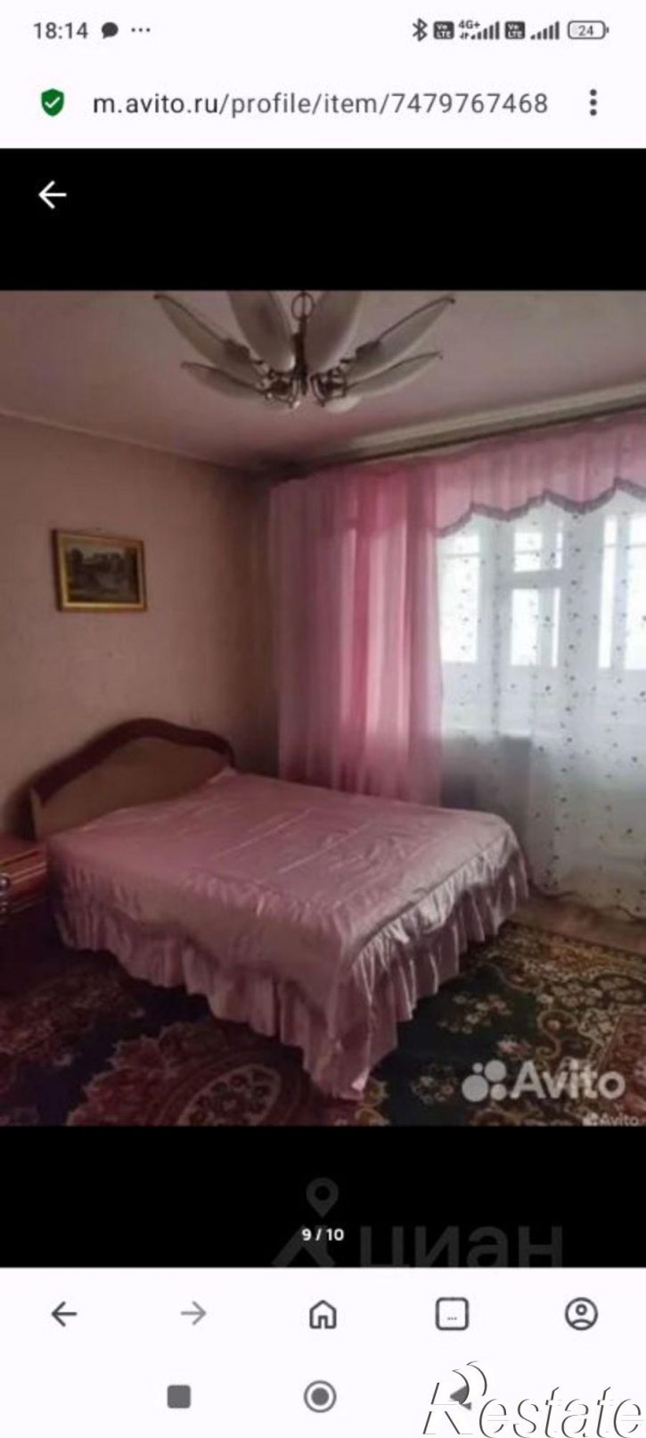 1-комн квартира Спортивная наб, 23б,  д. 23б