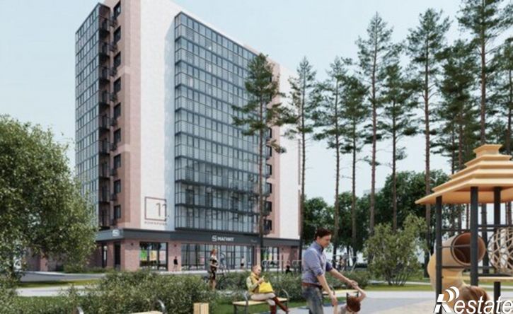 2-комн квартира улица Космонавта Комарова, 11А,  д. 11А