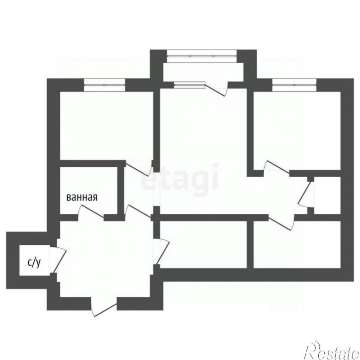 3-комн квартира Никитинская улица, 21,  д. 21